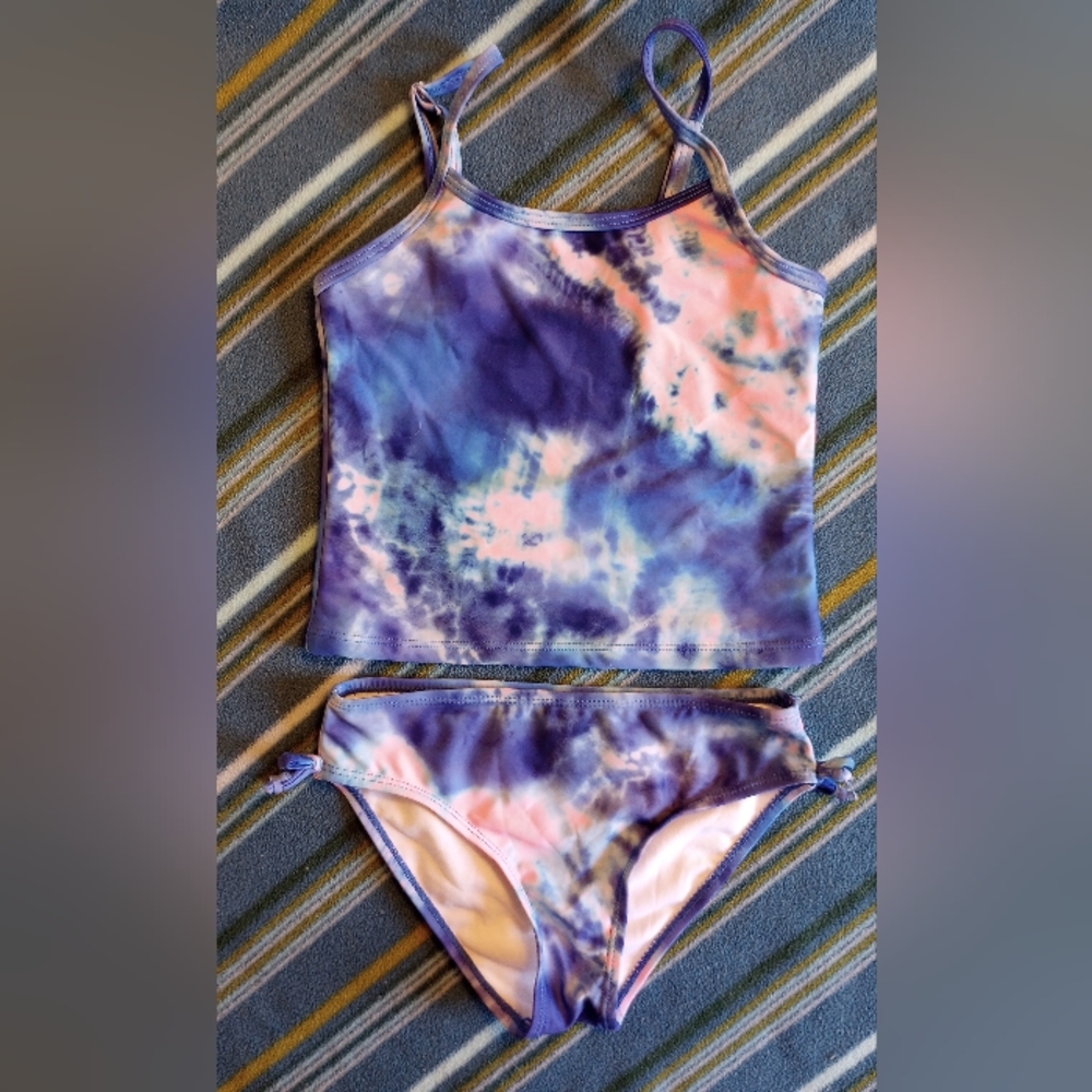 Girls Tankini, 2 piece, swimsuit, size 6